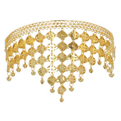 Kovová čelenka penízky